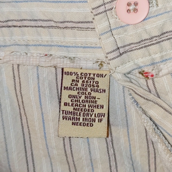 Free People Wide Leg Pinstripe Pants - Picture 9 of 14